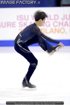2013-03-03 Milano - World Junior Figure Skating Championships 2892 Michael Christian Martinez PHI